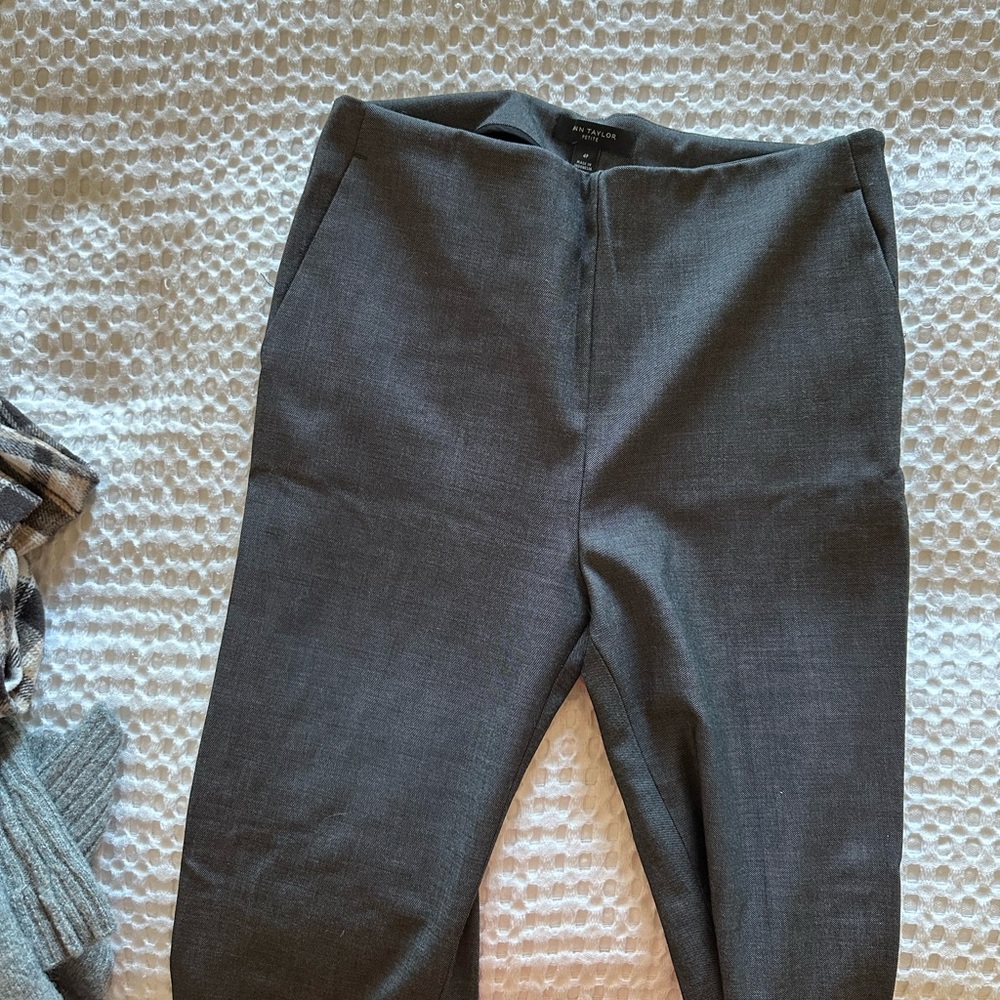 Ann taylor side zip pants